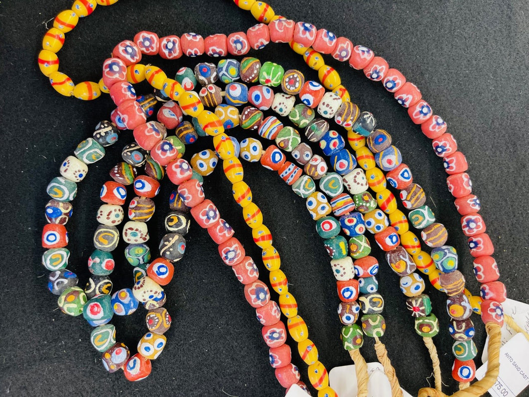 Antique SandCast Trade Beads